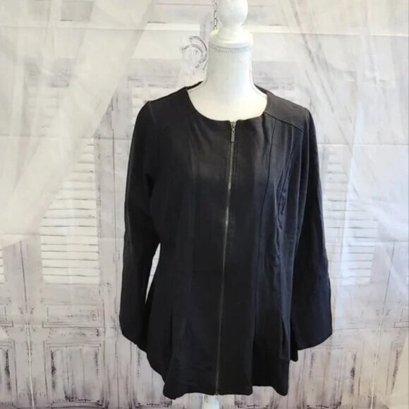 Jessica London Pleated Jacket - Picture 1 of 4